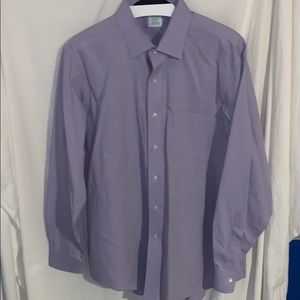 Light Purple Brooks Brothers Button Down SZ 17